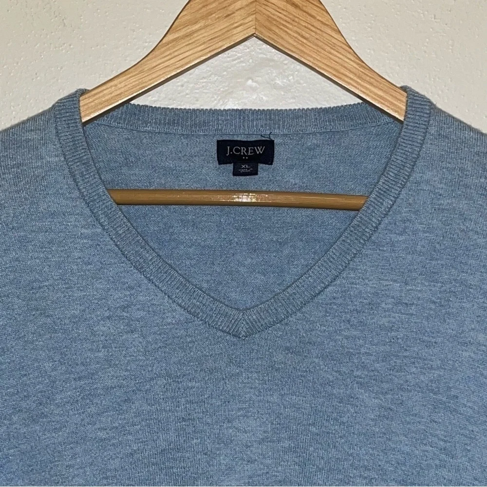 J. Crew Merino Wool Blend V-neck Sweater Men’s Size Extra Large